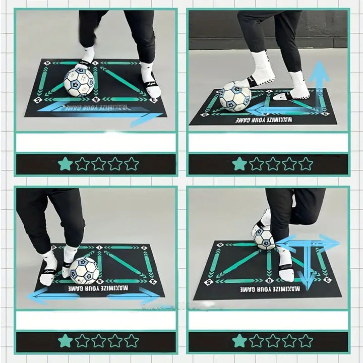 EliteFoot | Junior Soccer Skills Mat (Incl. training videos)