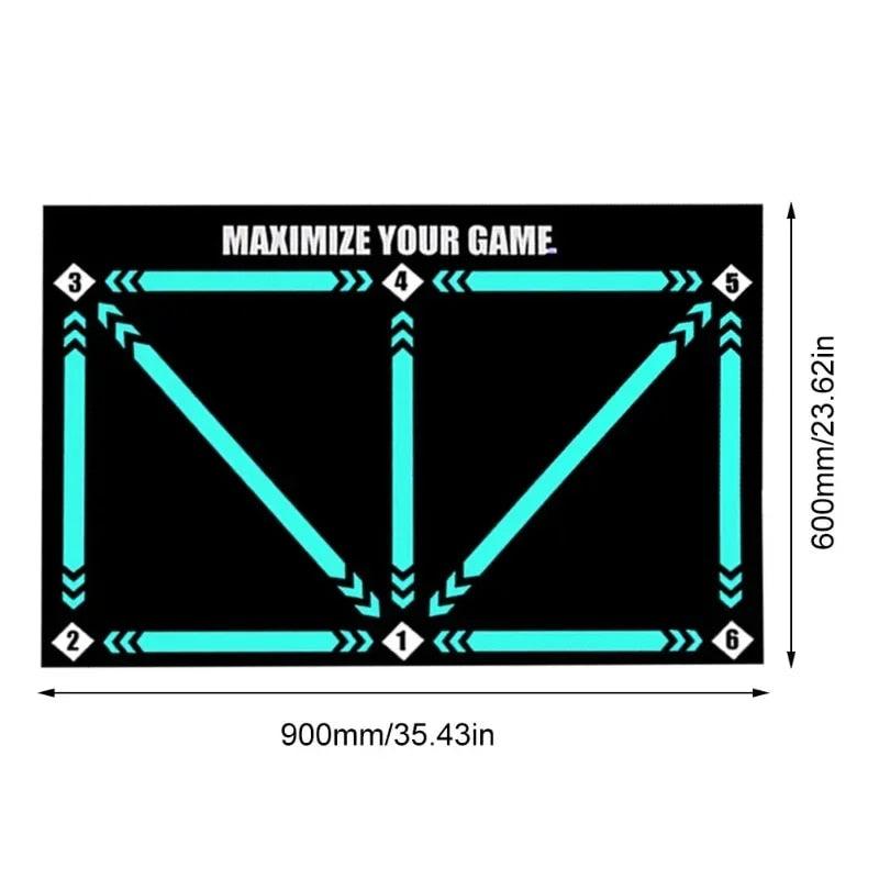 EliteFoot | Junior Soccer Skills Mat (Incl. training videos)